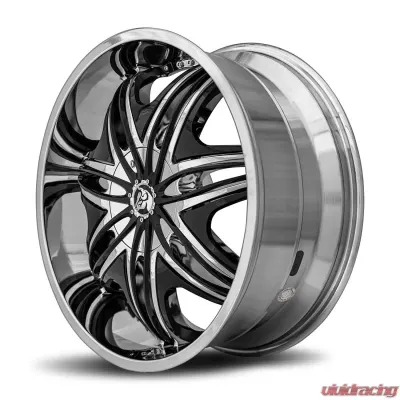 Diablo Morpheus Wheel 22x9.5 Blank 13 73.1 Chrome - MOR-229BLNK1373